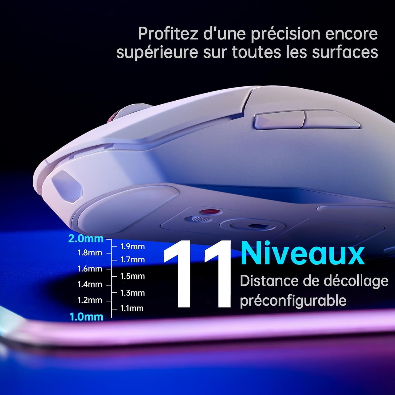 Thumbnail 5 de Rapoo VT9Pro draadloze gamingmuis – 68 g, PAW 3398, 26.000 DPI