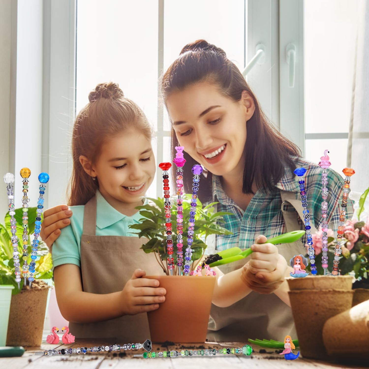 Thumbnail 6 de AIPRIDY 238-Piece Fairy Wand Garden Stakes Kit 🌼