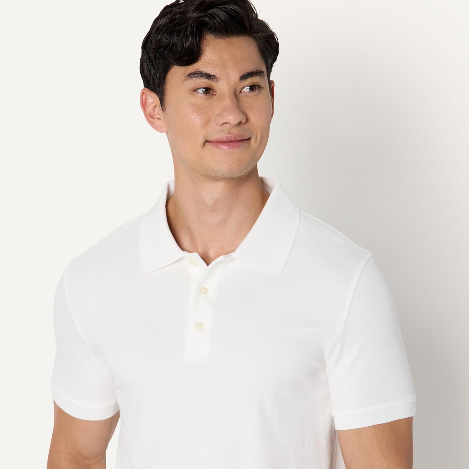 Thumbnail 3 de Amazon Essentials Herren Slim Fit Interlock-Poloshirt – 100% Baumwolle mit 3 Knöpfen