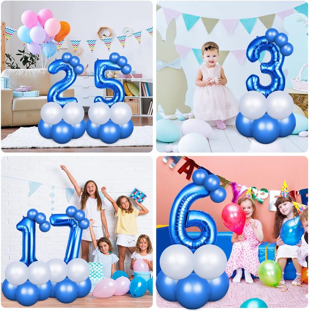 Thumbnail 6 de OFFCUP Geburtstag Zahlen Folienballon 40" 📦🎈
