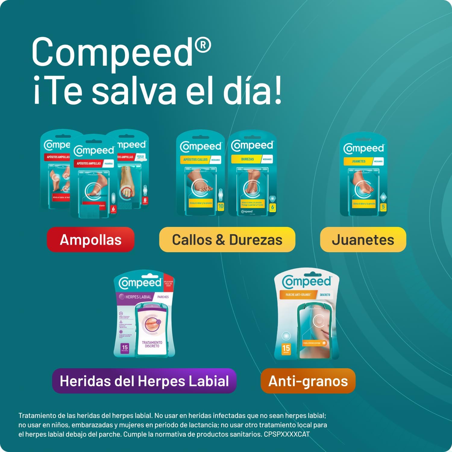 Thumbnail 6 de Compeed Parches Herpes Labial 15 uds