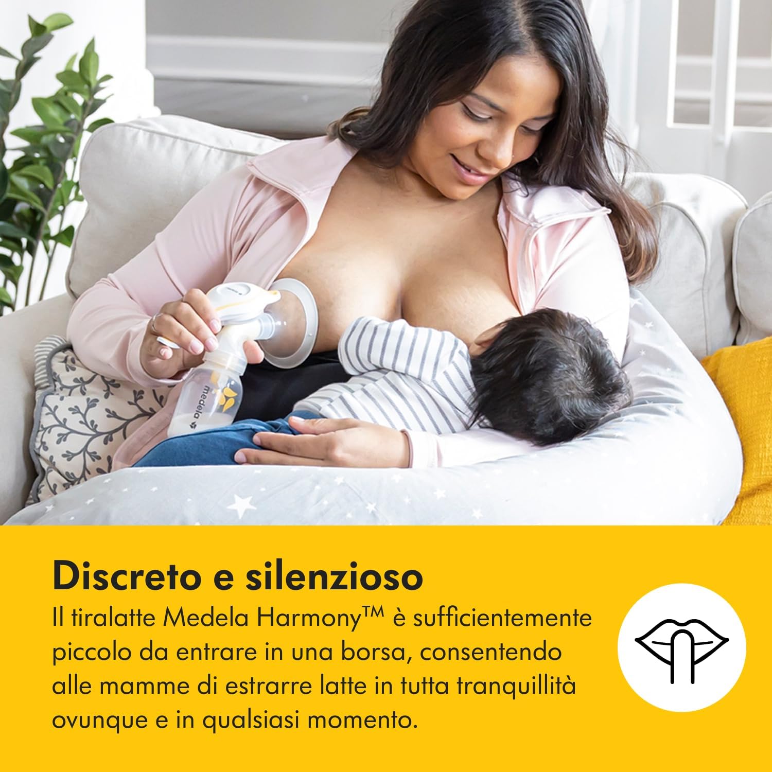 Thumbnail 3 de Medela Harmony tiralatte manuale
