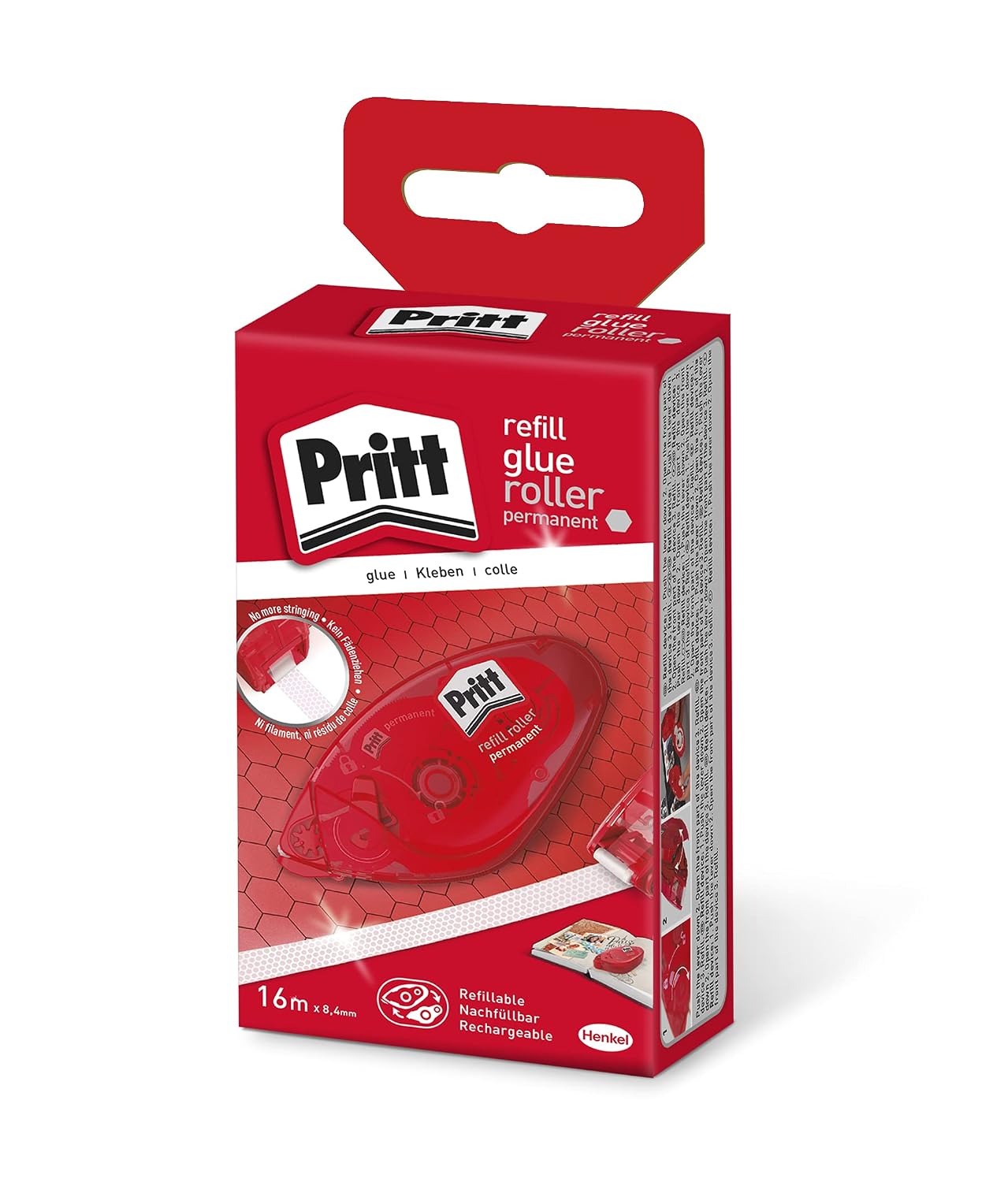 Detalle 2 de Pritt Colla Roller System Permanente 8.4mm x 16m