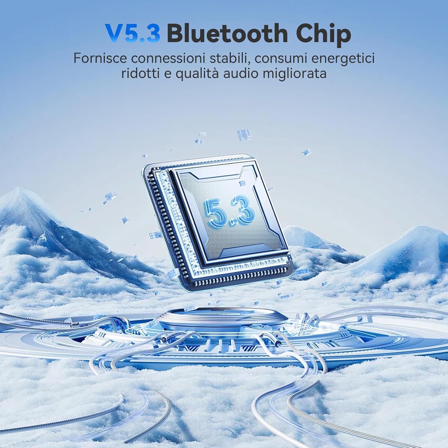 Detalle de WeClear L1 auricolari Bluetooth 36,5 g