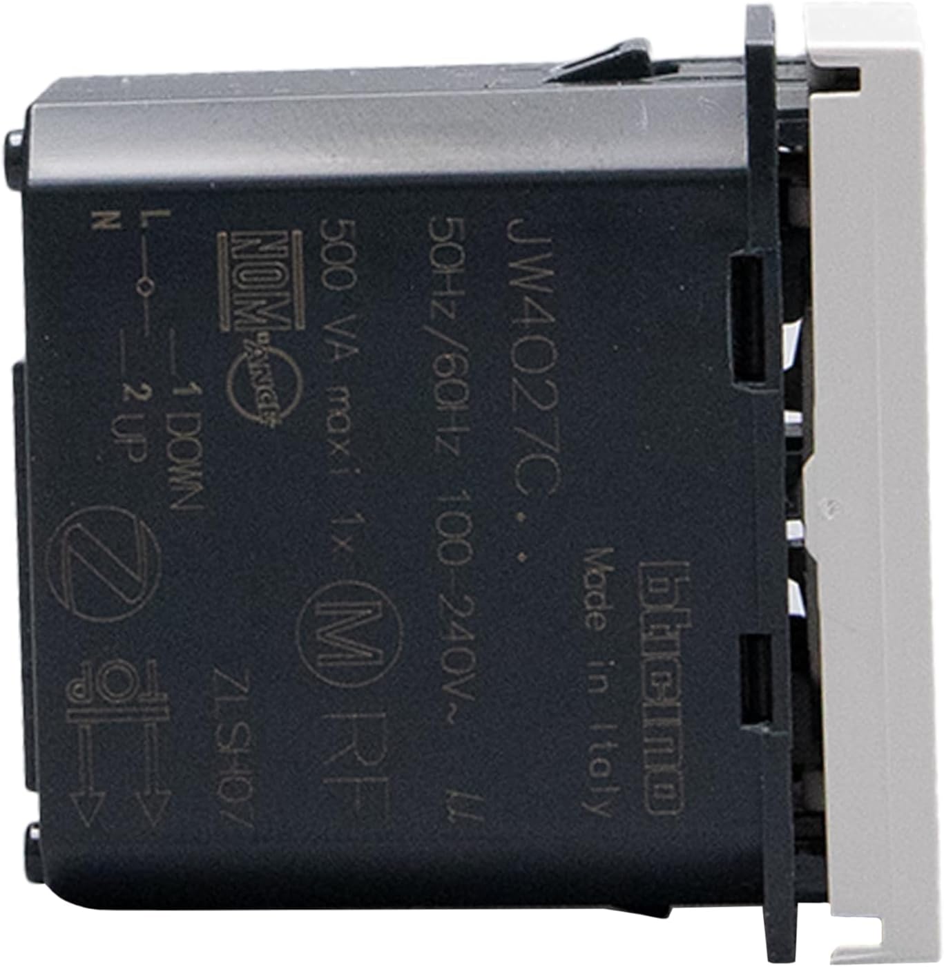 Detalle de BTICINO Interruttore Tapparella WiFi MatixGO JW4027C: controllo smart da app e comandi vocali