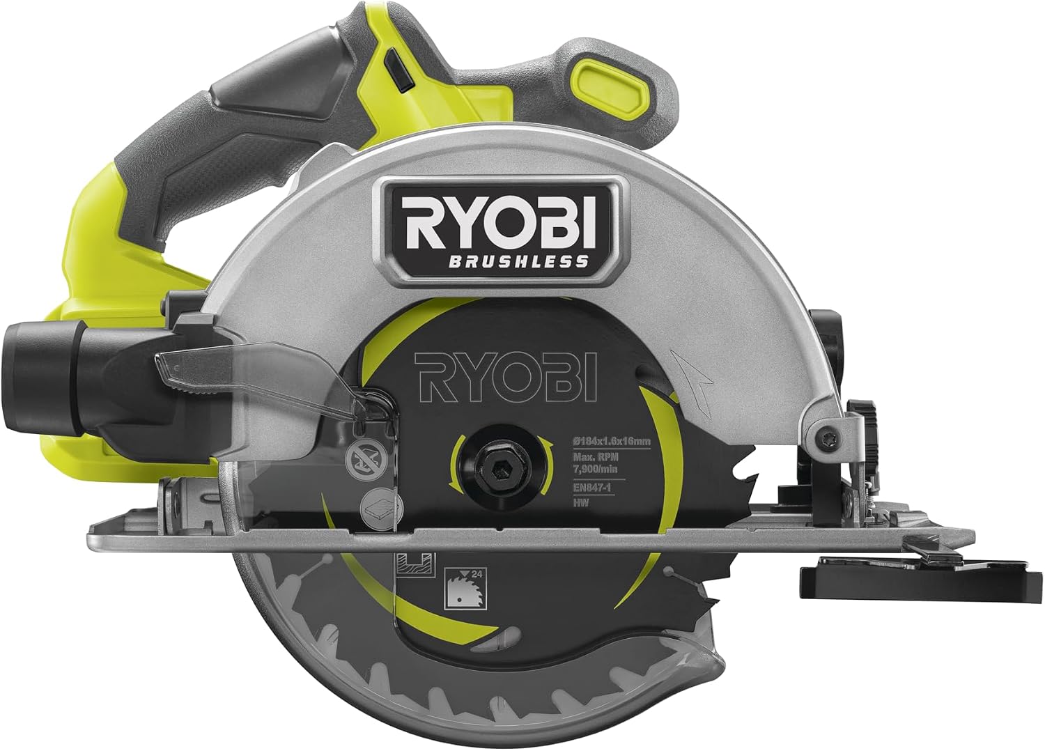 Detalle 2 de Ryobi RCS18BL-0 sega circolare 184mm đź›
