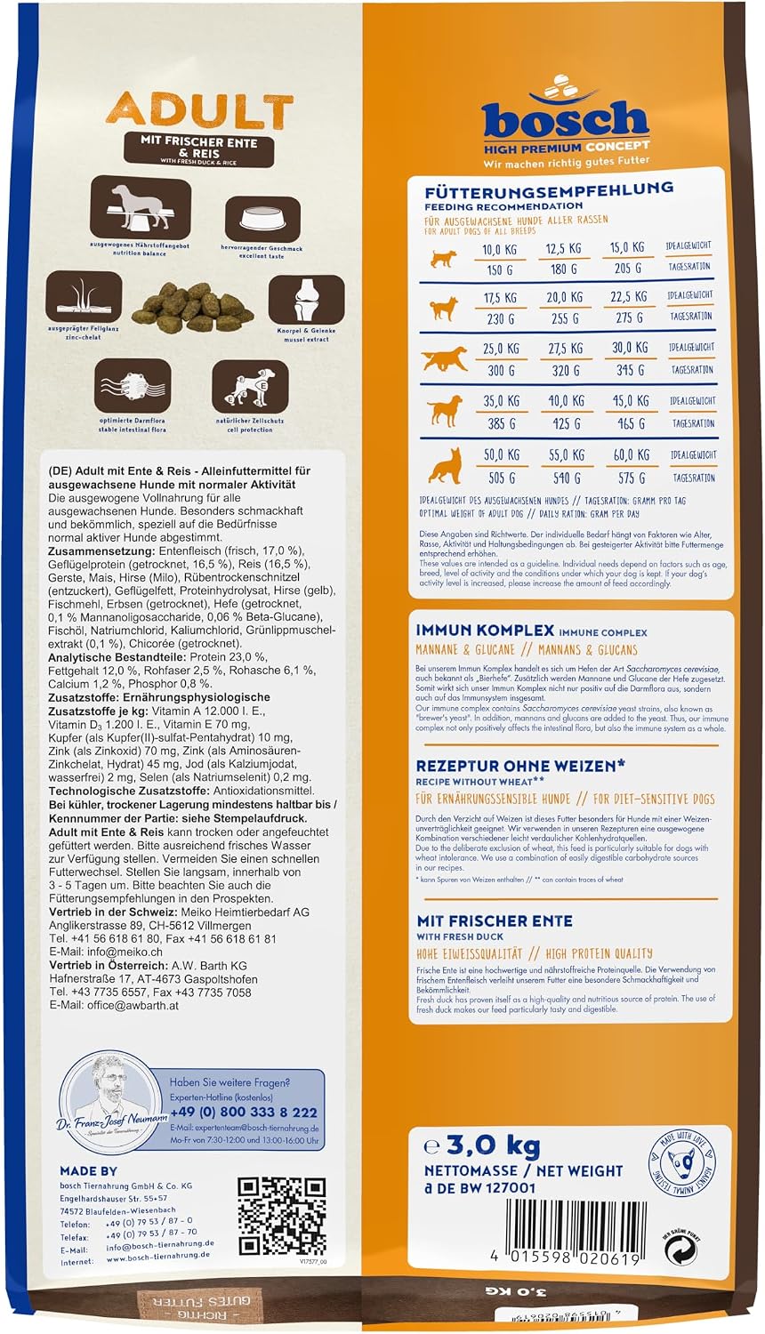 Detalle 2 de bosch HPC Adult Hundetrockenfutter 3 kg