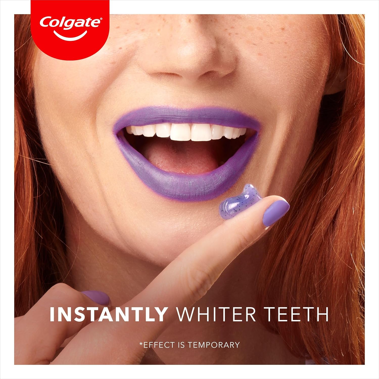 Detalle de Colgate Max White Purple Reveal Toothpaste – 4 x 75ml