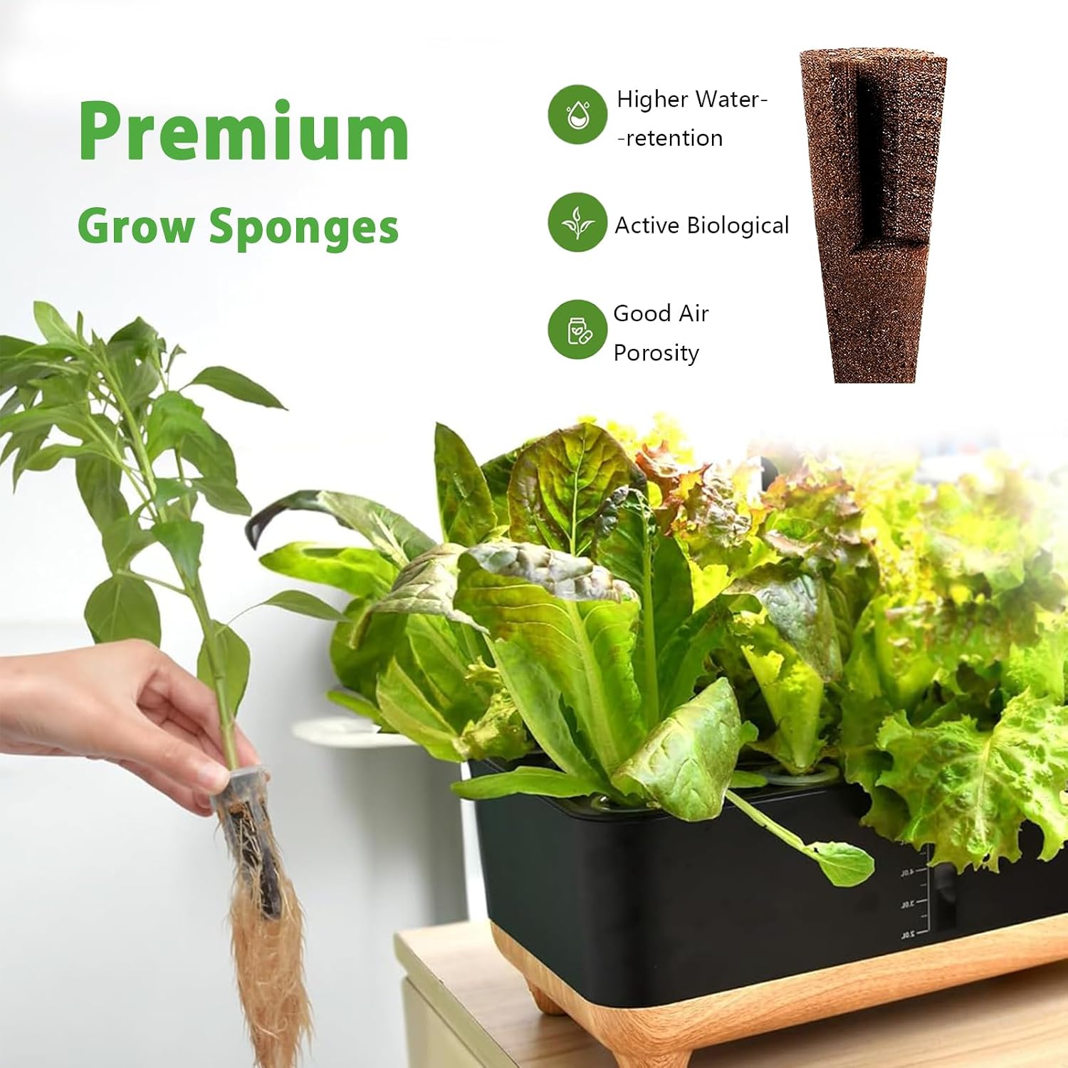 Detalle de Hydroponic seed pod kit, 251-piece set