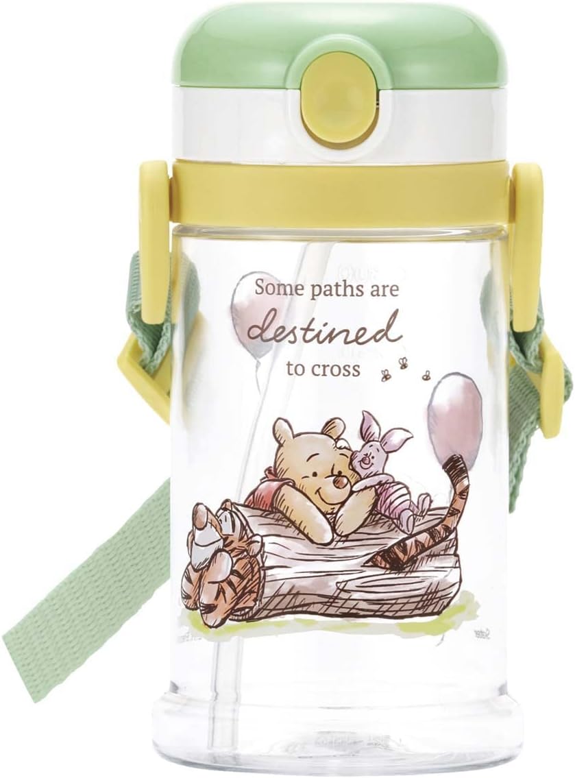 Detalle de スケーター KSHW2N-A ベビー用ストローマグ 370ml 折りたたみハンドル・肩掛け対応