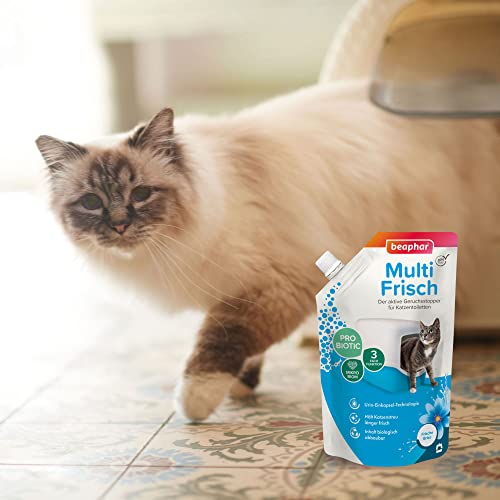 Detalle 2 de Beaphar Multi Fresco – neutralizador de olores para gatos (400 g)