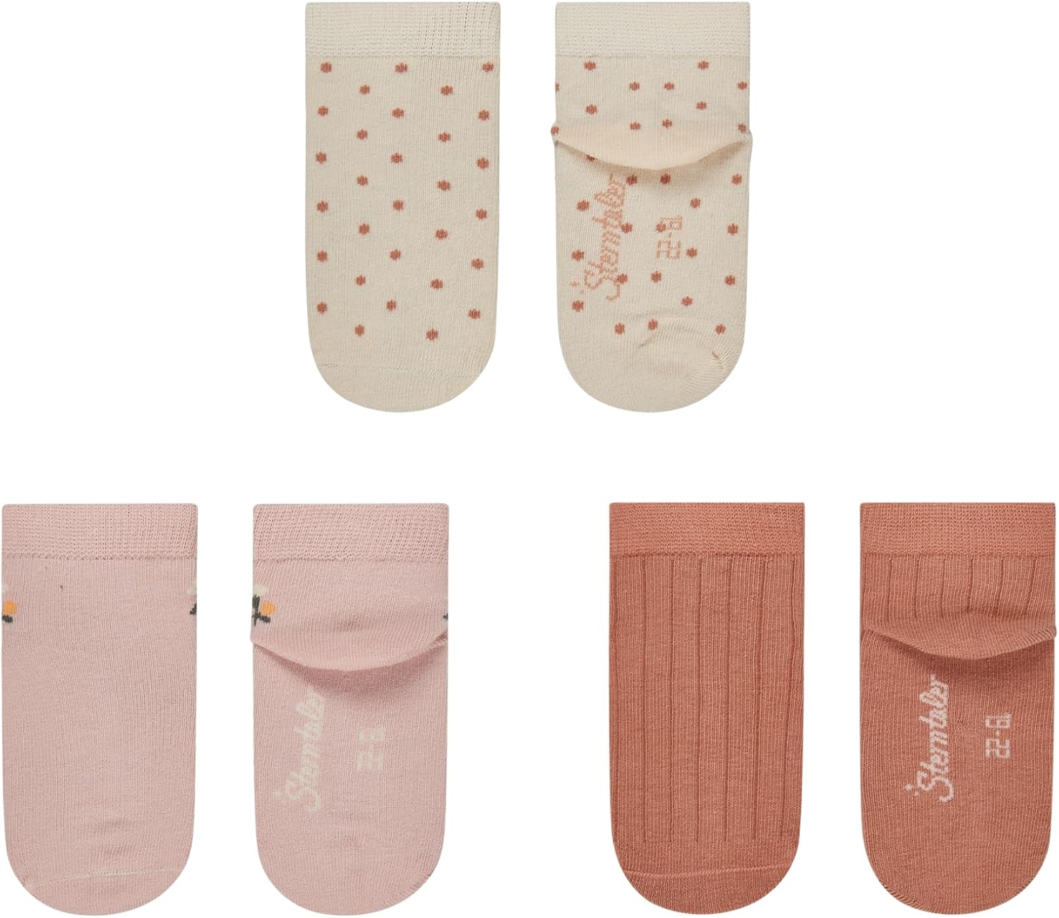 Thumbnail 1 de Sterntaler Chaussettes à 3 Points Mixte bébé – lot de 3 chaussettes courtes
