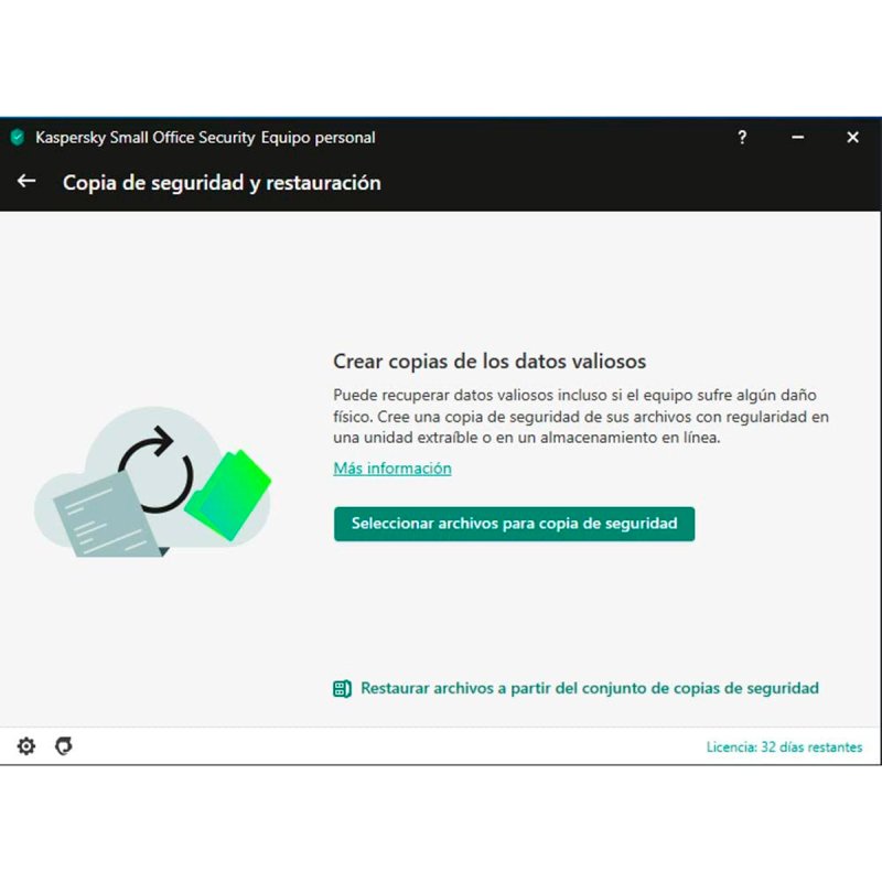 Detalle 2 de Kaspersky Small Office Security 5 Dispositivos – Licencia Digital de 1 Año para 5 PCs, 5 Móviles y 1 Servidor