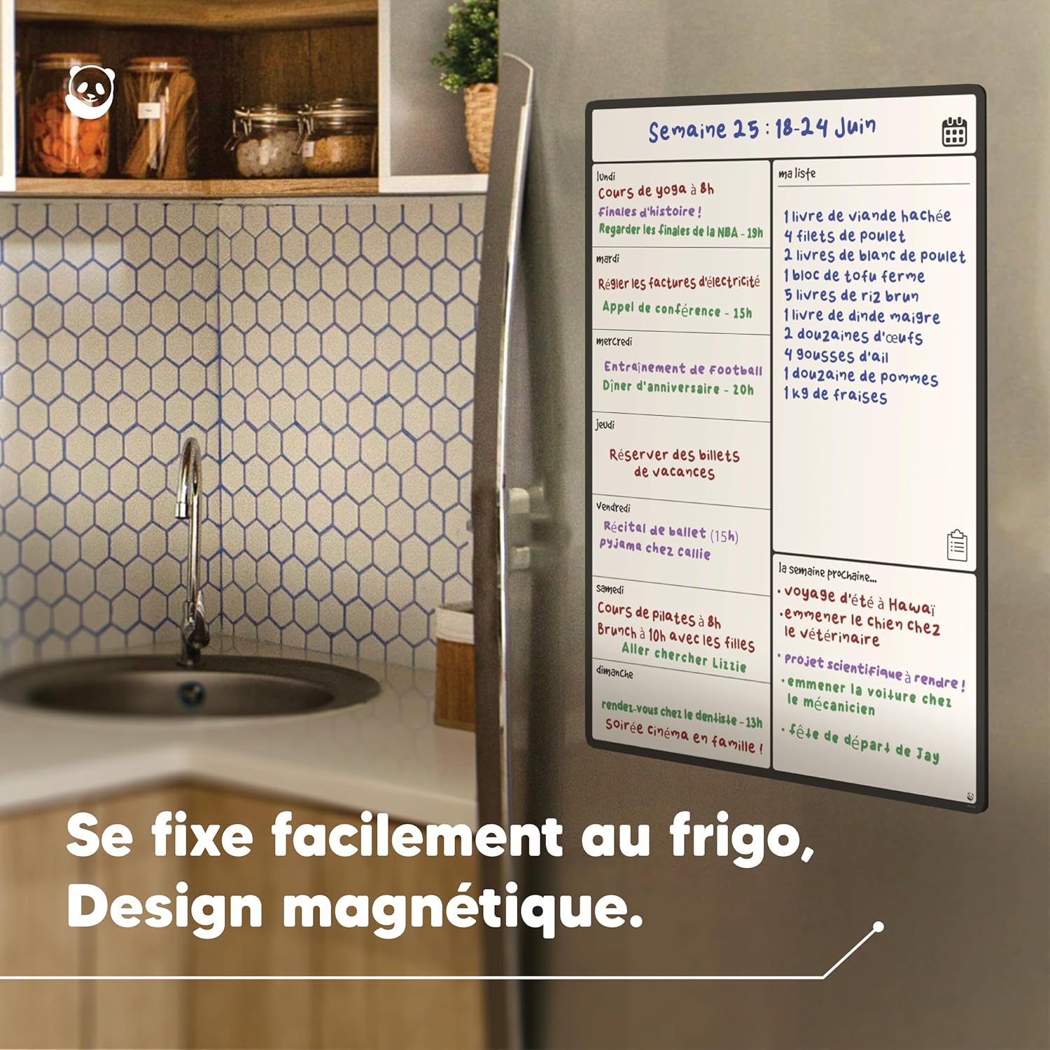 Thumbnail 2 de Smart Panda Calendrier Magnétique A3 📅