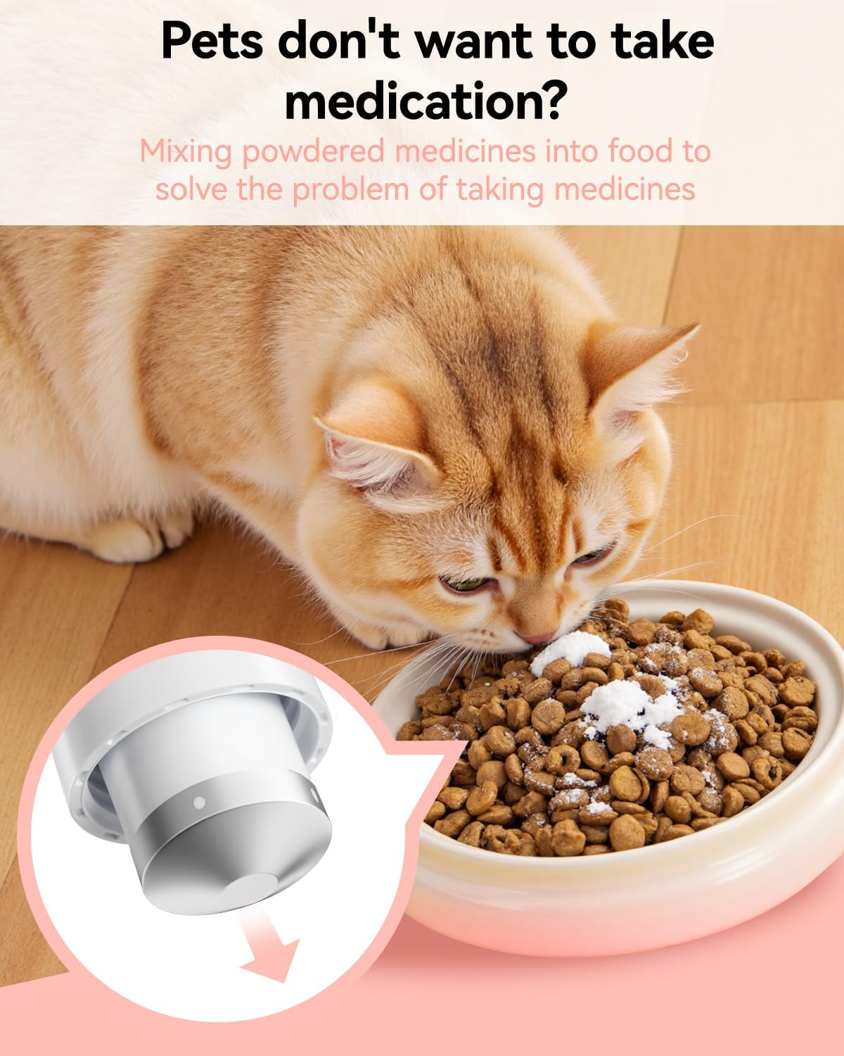 Thumbnail 5 de Cotatoc EK-3104 3-in-1 Pill Crusher with Stainless Steel Grinder and Cutter