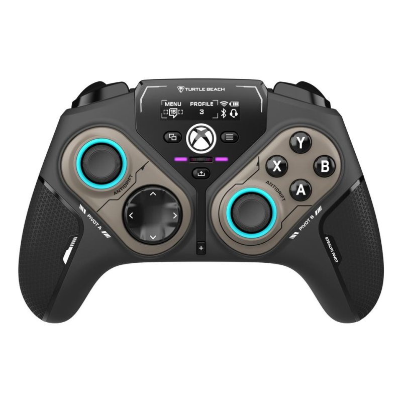 Detalle de Gamepad Turtle Beach Stealth Negro Bluetooth Multiplataforma LED Programable