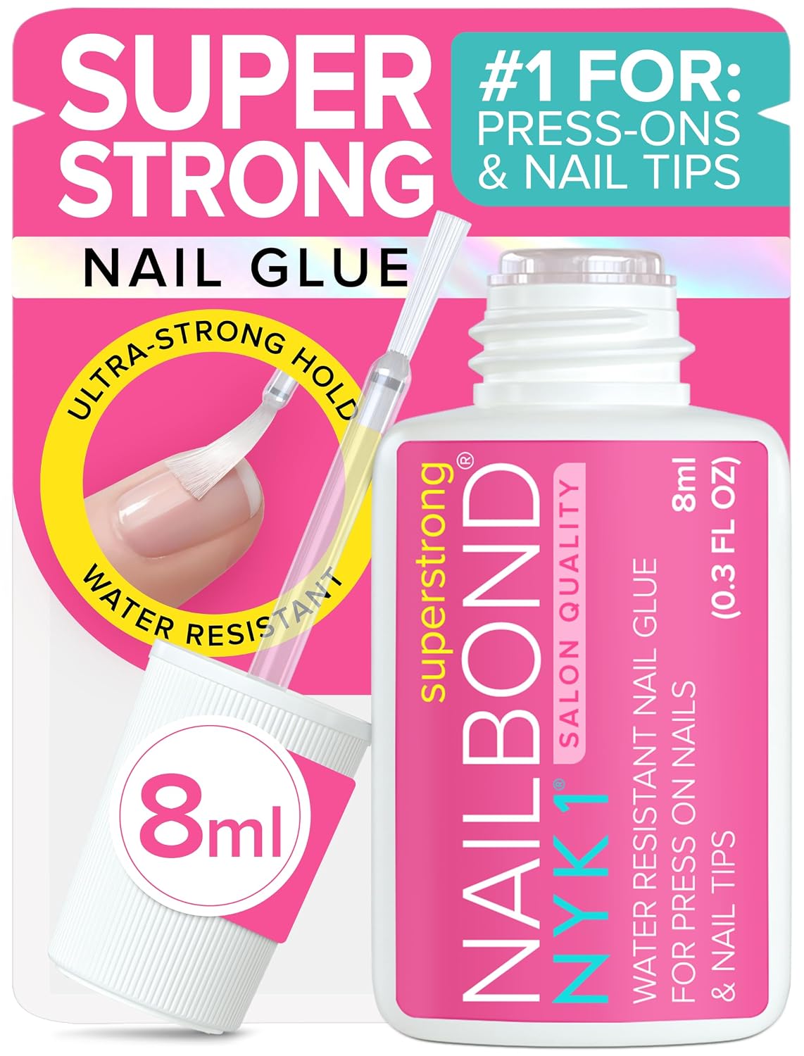 Detalle de Super Strong Nail Glue 8ml ⚙