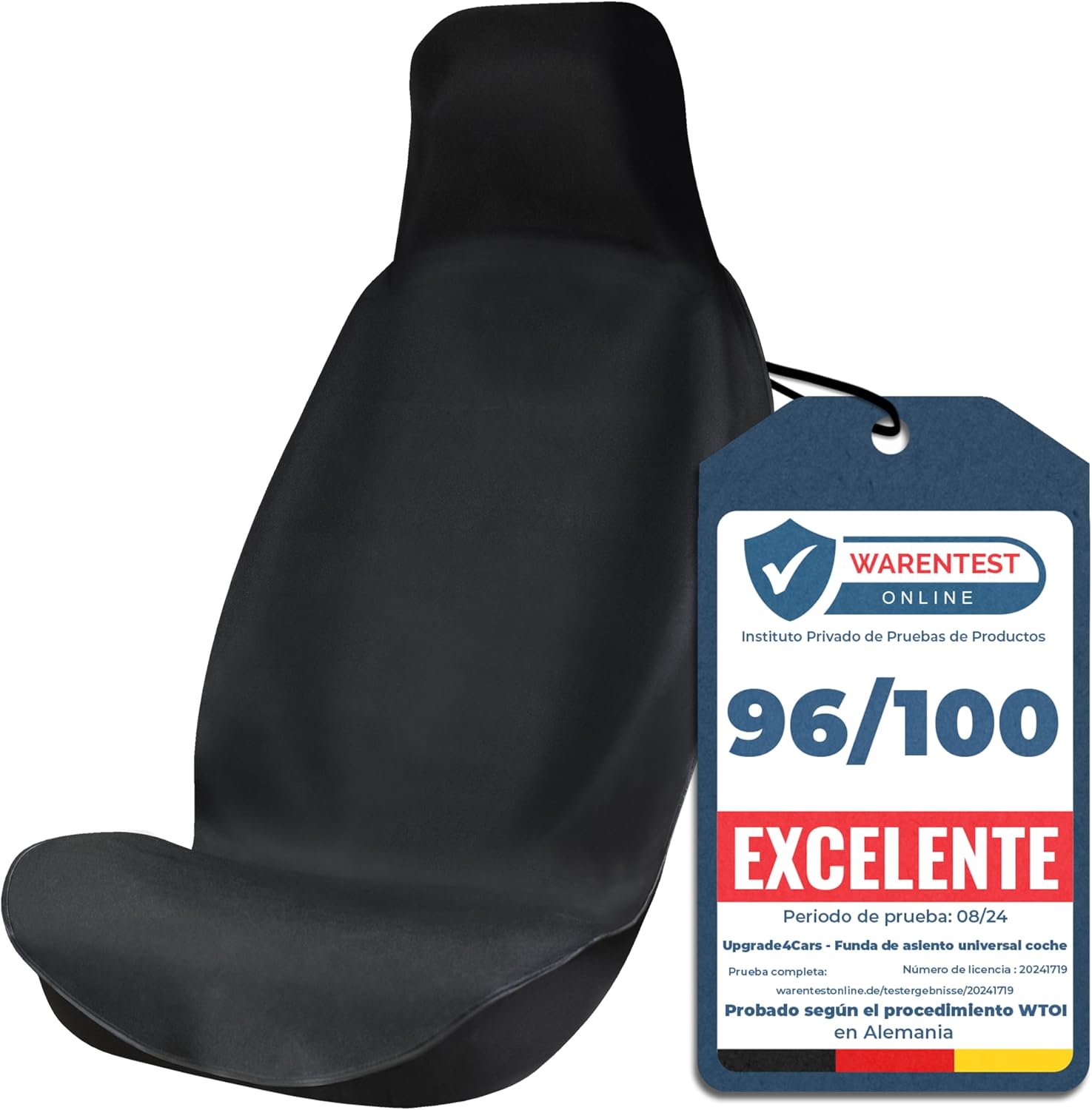 Detalle de Upgrade4cars Funda asiento delantero impermeable