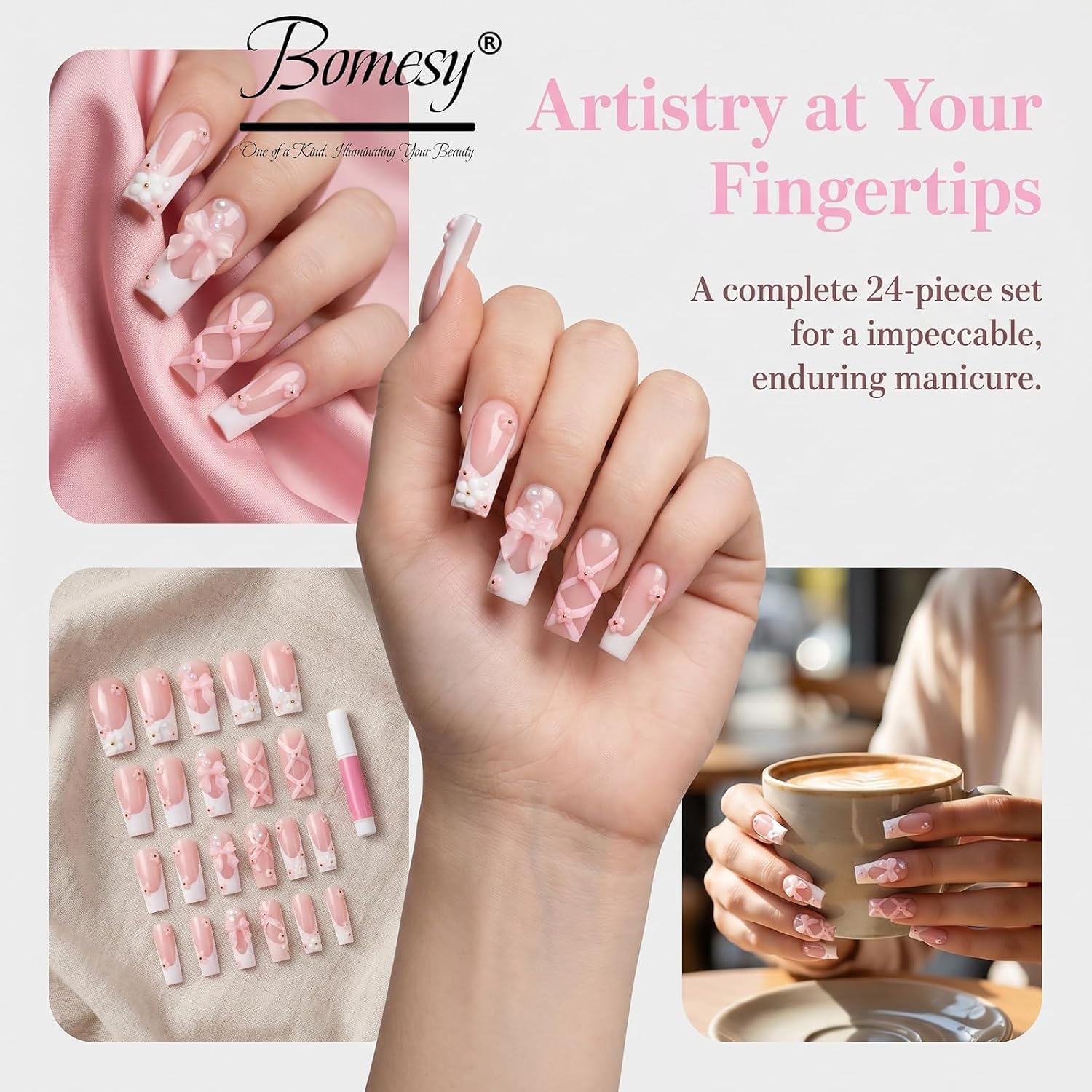 Thumbnail 1 de Press-On Nails, Acrylic