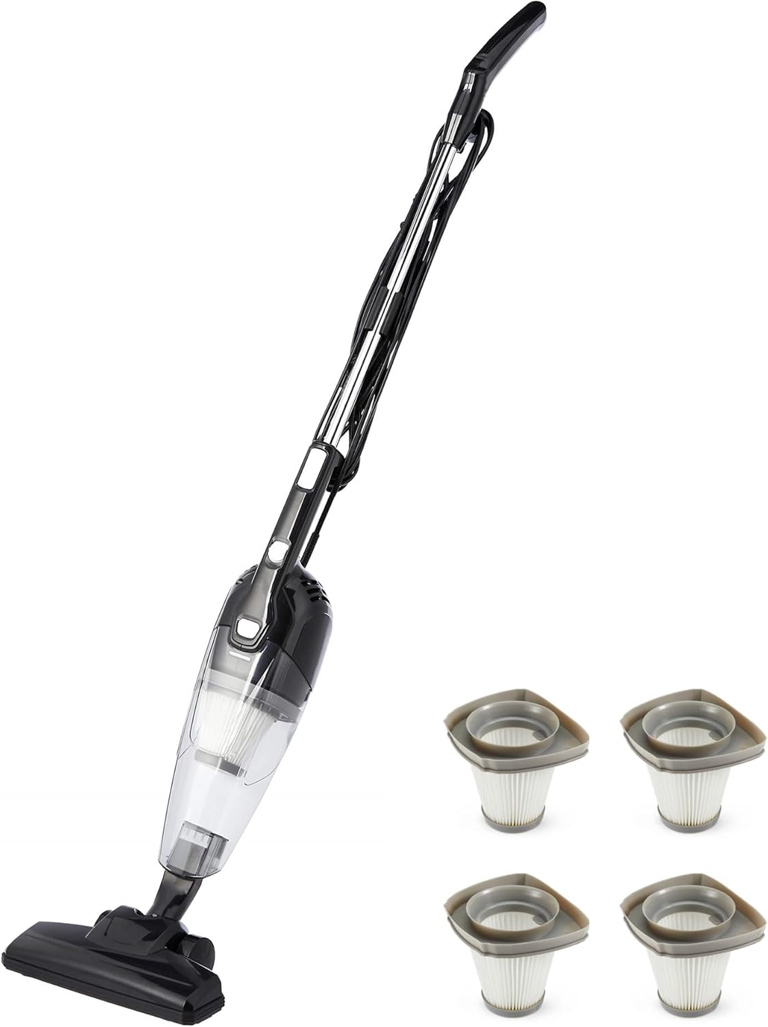 Thumbnail 6 de Amazon Basics Stielstaubsauger 2-in-1 – kabelgebunden, ECO-Motor, austauschbarer Filter