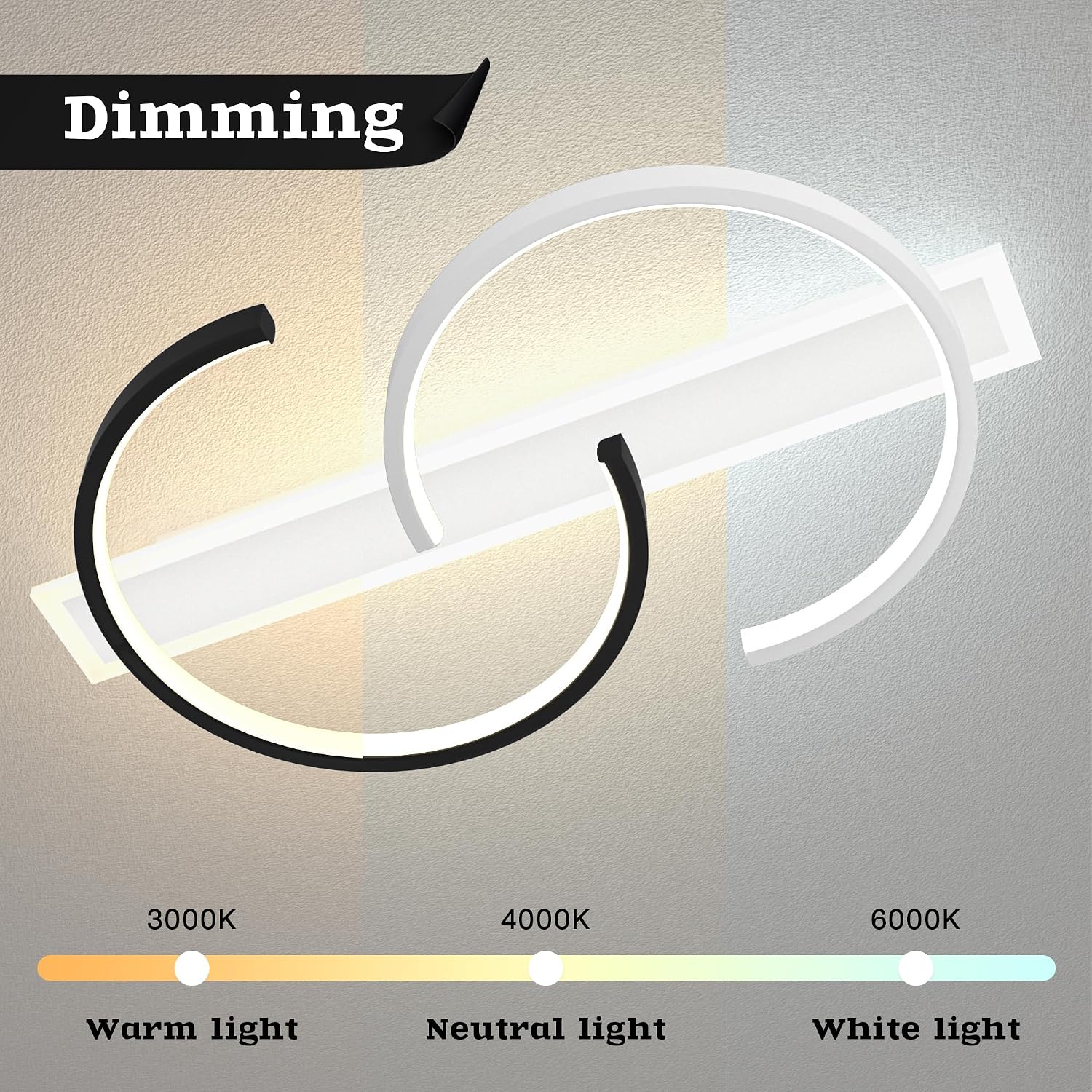 Detalle 2 de LED Deckenleuchte 45 W dimmbar