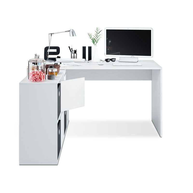 Thumbnail 3 de Habitdesign Adapta XL Mesa de escritorio blanco 140 cm