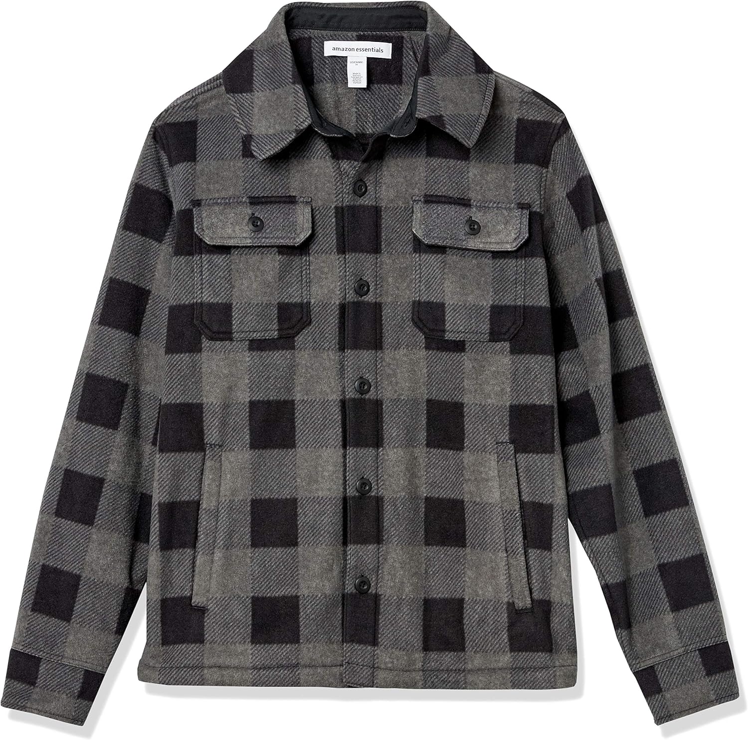 Thumbnail 4 de Amazon Essentials Men’s Long-Sleeve Polar Fleece Shirt Jacket for Winter