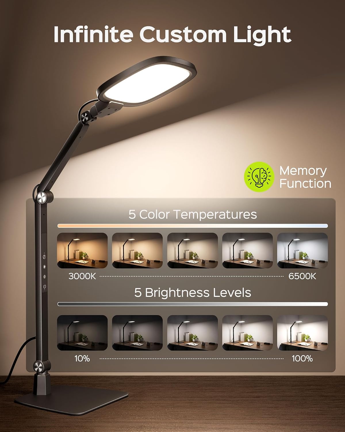 Detalle de LED Desk Lamp, 18W