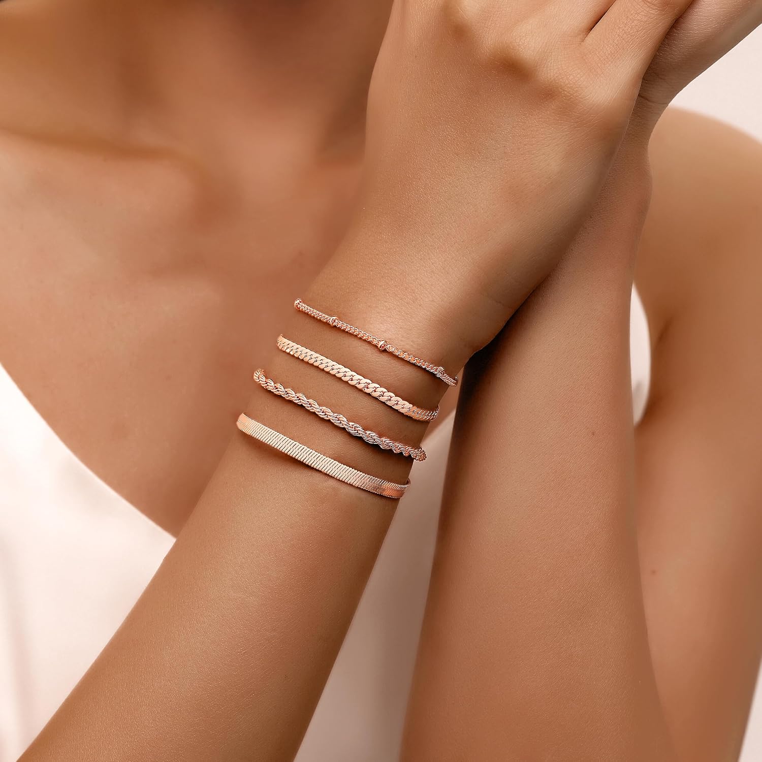 Thumbnail 2 de XIANNVXI bracelet set 925 silver 4 pack
