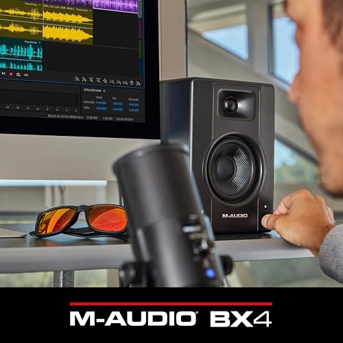 Thumbnail 11 de M-AUDIO BX4: Monitor da Studio cablati in coppia da 4,5" per scrivania
