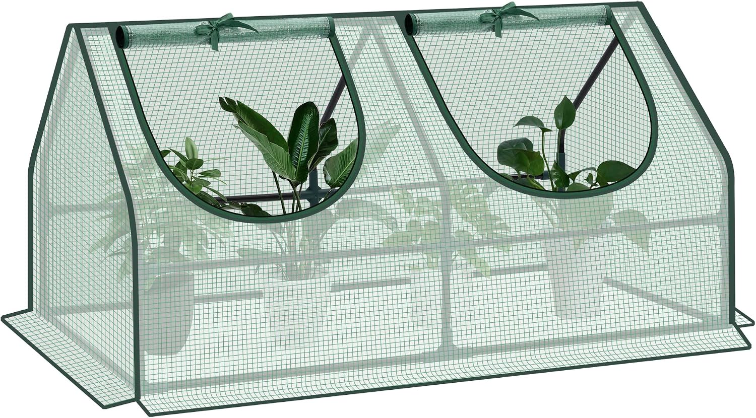 Detalle de WOLTU GWH11 foliekas 120 x 60 x 60 cm met versterkte PE-folie