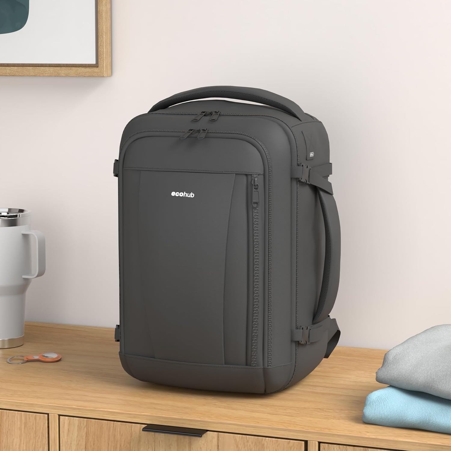 Thumbnail 1 de ECOHUB Travel Backpack 18x14x8 ⚙