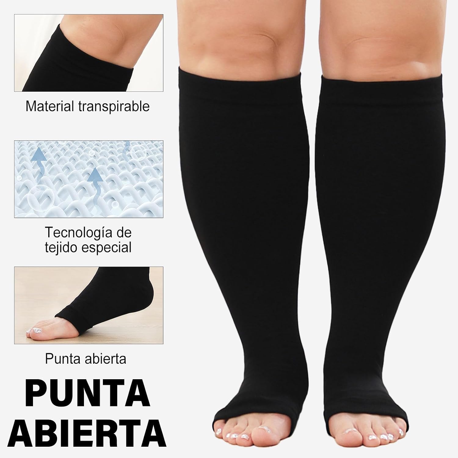 Thumbnail 3 de PUTUO Calcetines de Compresión 3XL