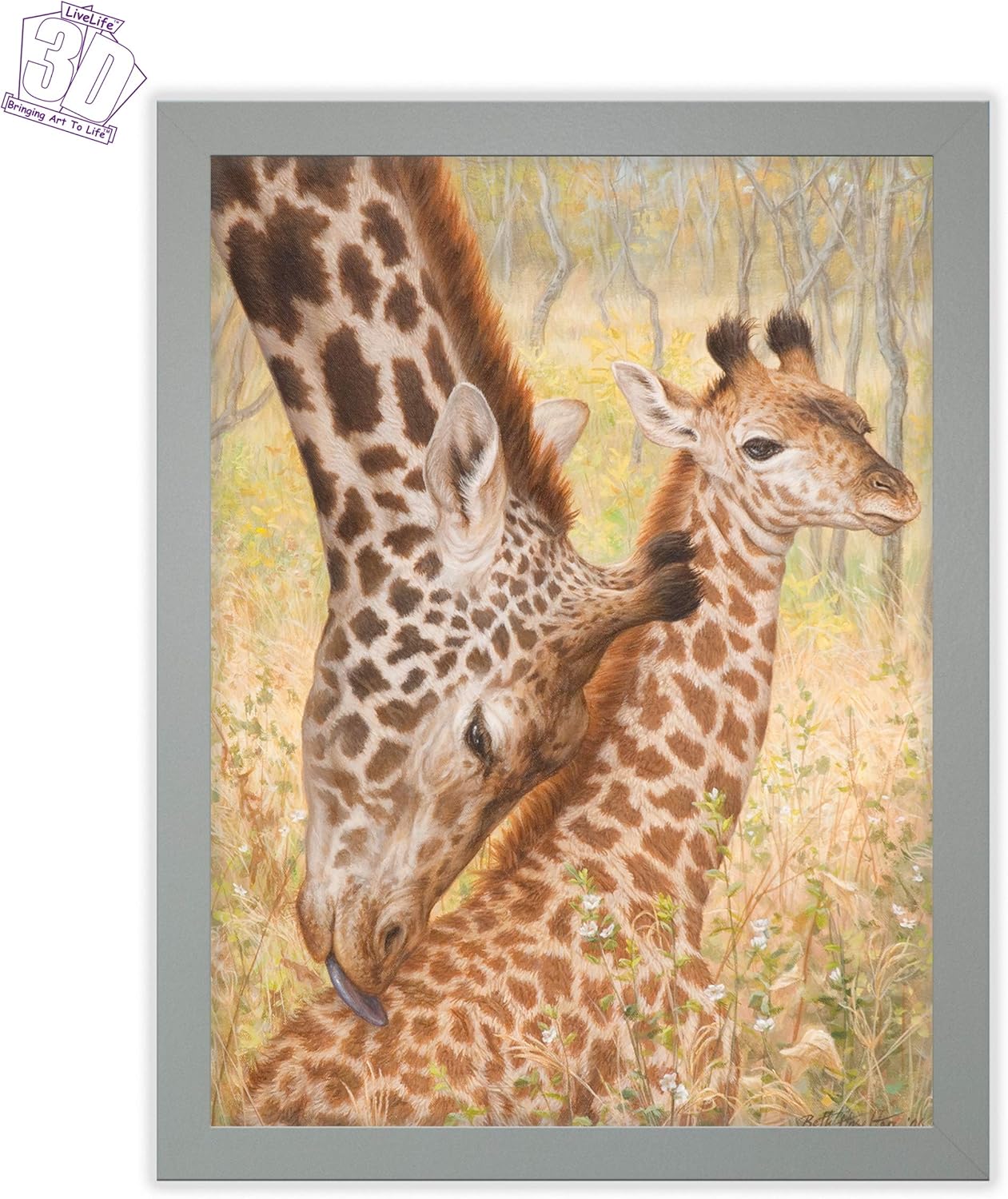 Thumbnail 1 de 3D LiveLife Tender Love 30x40cm Lenticular 🖼️