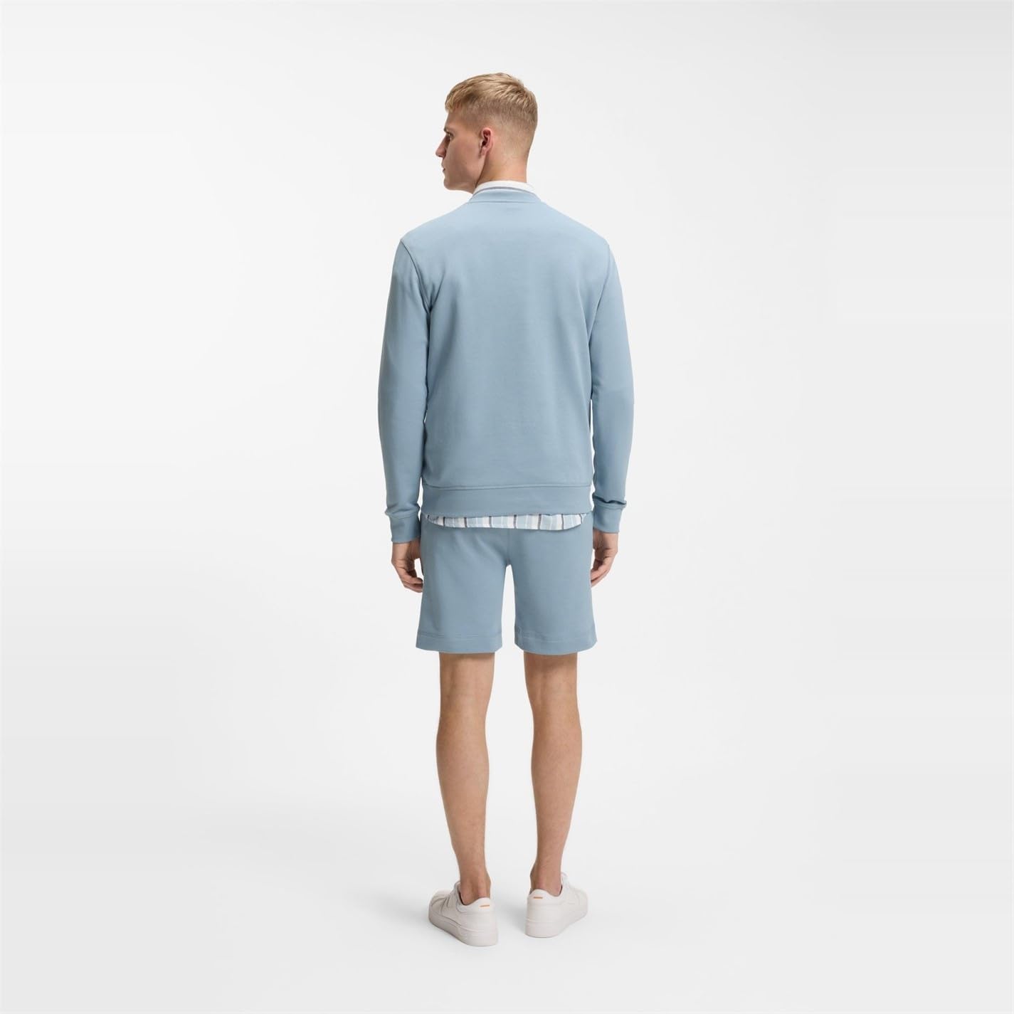 Thumbnail 3 de BOSS Hommes Westart Sweat Relaxed Fit en coton avec patch logo