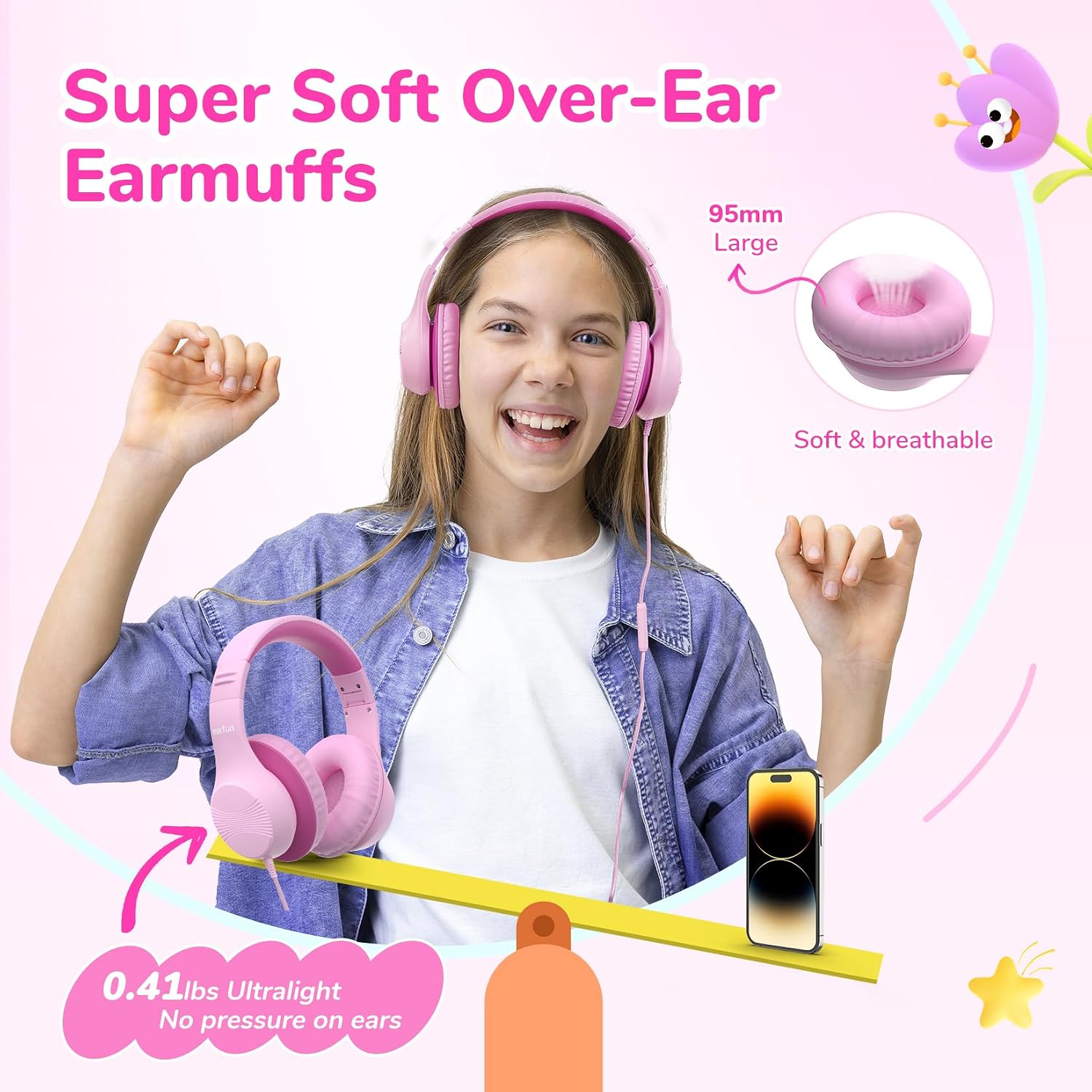 Thumbnail 4 de EarFun Kinder Kopfhörer 185 g