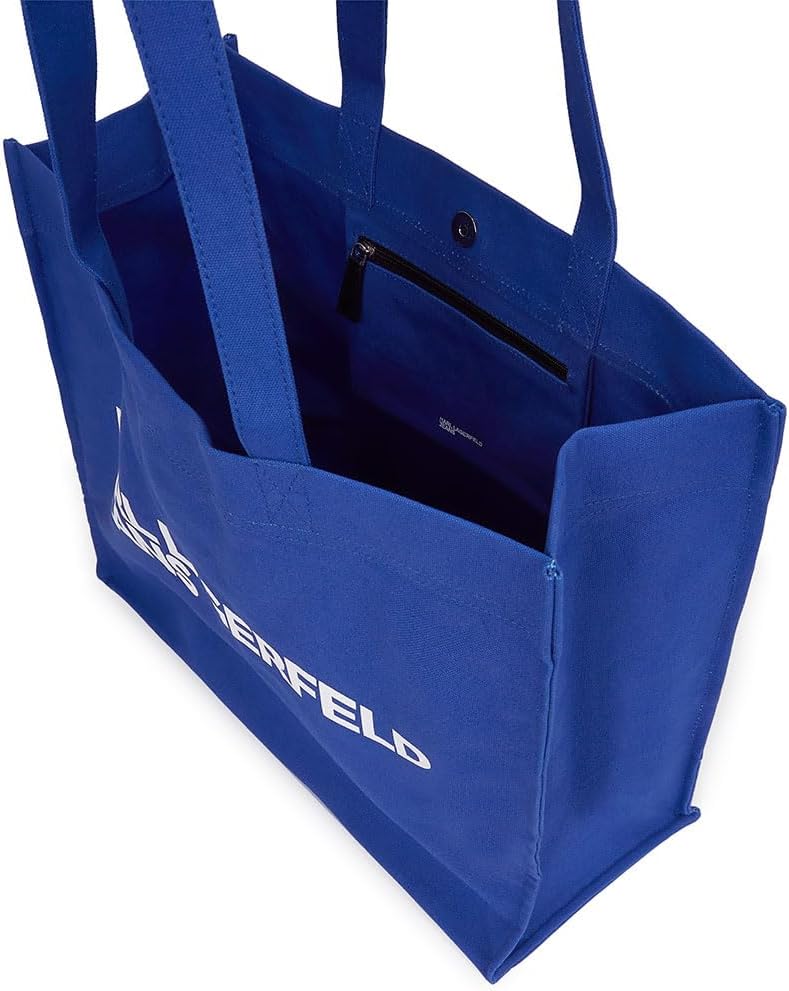 Detalle de Karl Lagerfeld Jeans Damen Essential Logo Shopper – KLJ Blue