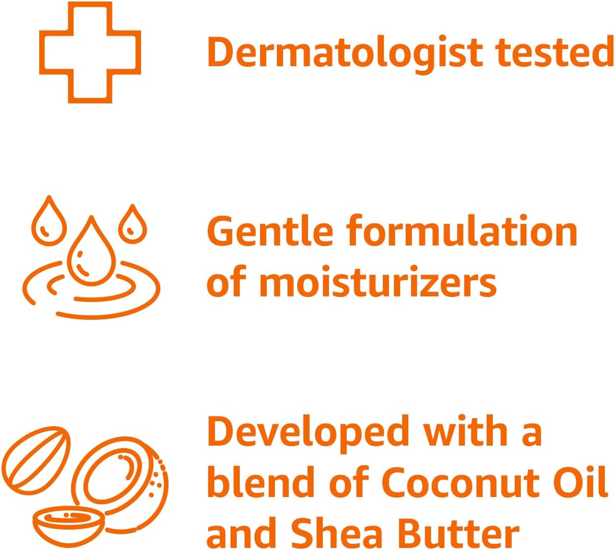 Detalle de Amazon Basics Moisturizing Body Wash with Coconut Oil & Shea Butter – 650ml