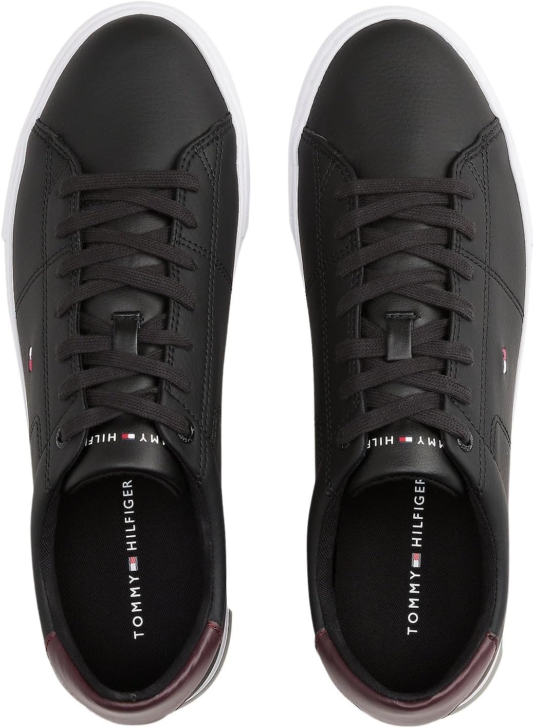 Thumbnail 4 de Tommy Hilfiger Herren Vulcanized Sneaker – Leder-Detail „Essential“ für Freizeit & Alltag