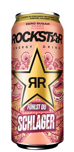 Thumbnail 3 de Rockstar Energy Drink Peach Zero Sugar, 12 x 0,5 l – koffeinhaltig