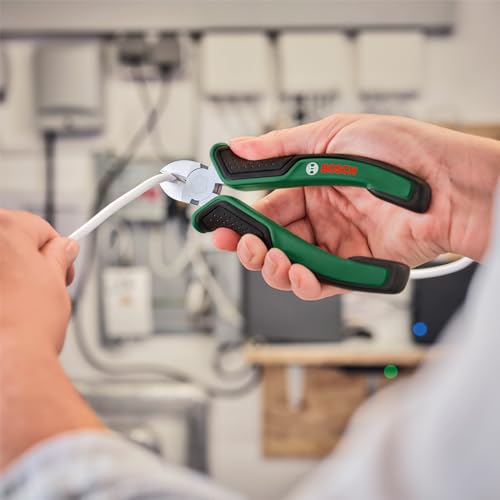 Detalle 2 de Bosch Juego de 3 alicates Premium, empuñadura suave 🛠