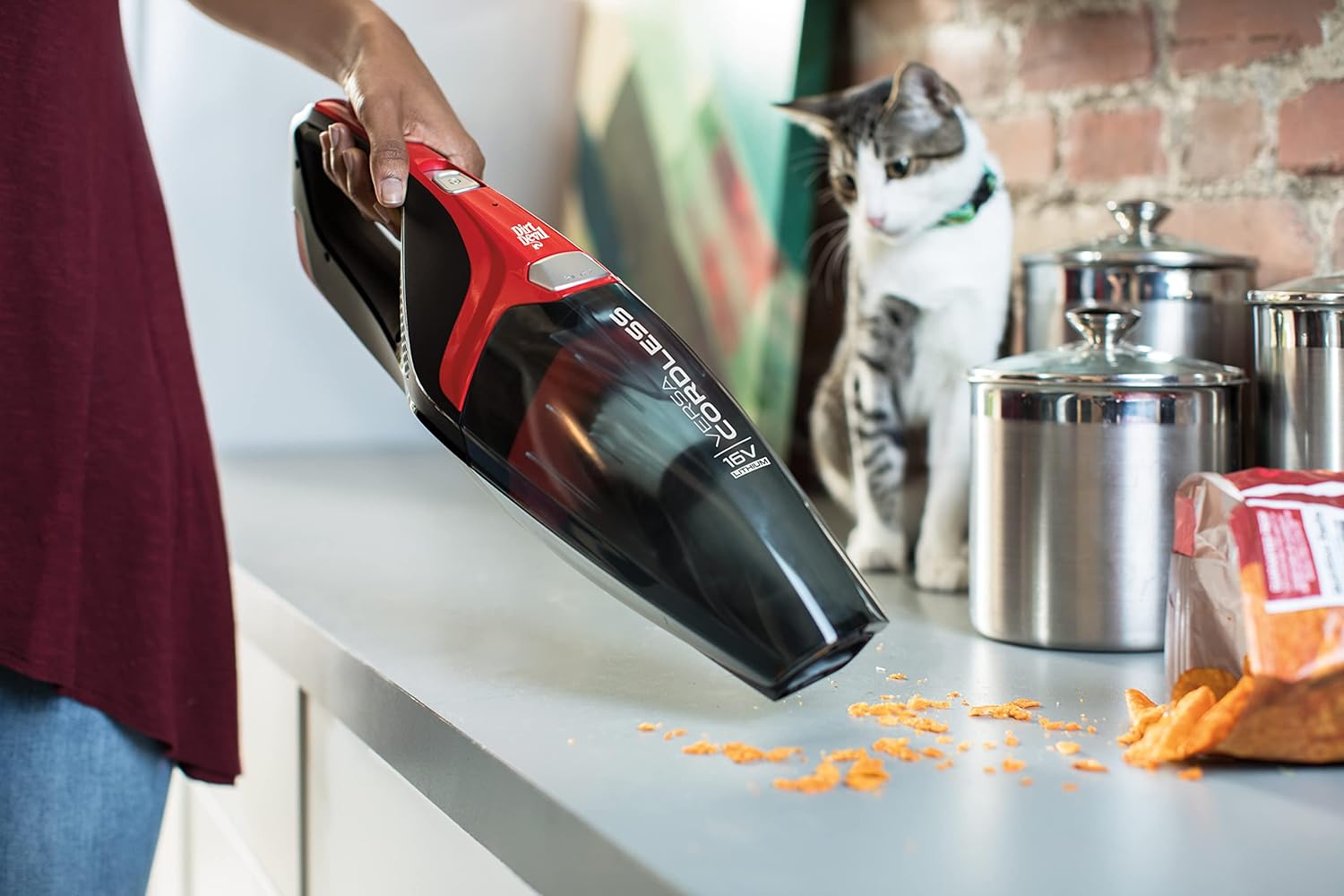 Thumbnail 1 de Dirt Devil cordless stick vacuum 16V