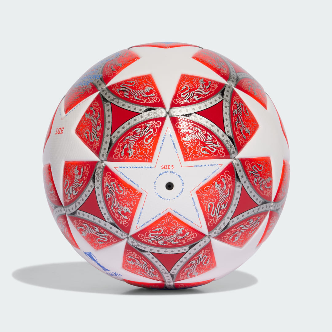 Detalle de BALÓN DE LA UEFA CHAMPIONS LEAGUE FEMENINA de Adidas — blanco