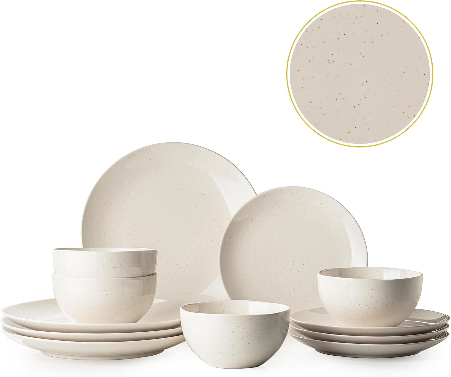 Thumbnail 5 de Dafuceramic 12‑Piece Dinnerware Set 10.8 in 🍽