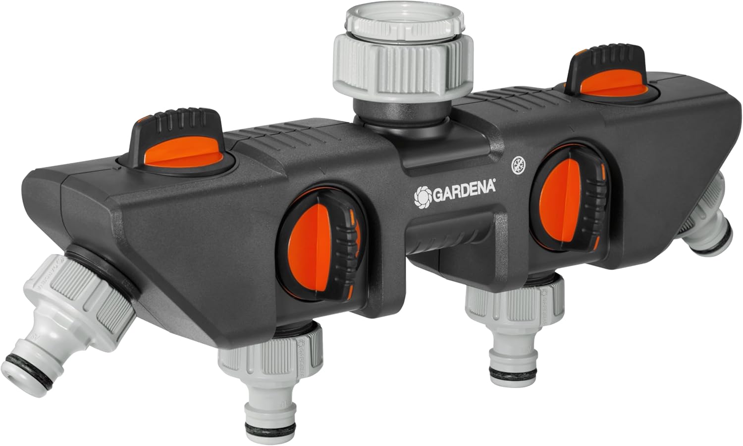 Gardena Four Channel Water Distributor (8194-20) – Connects up to Four Devices to the Tap
