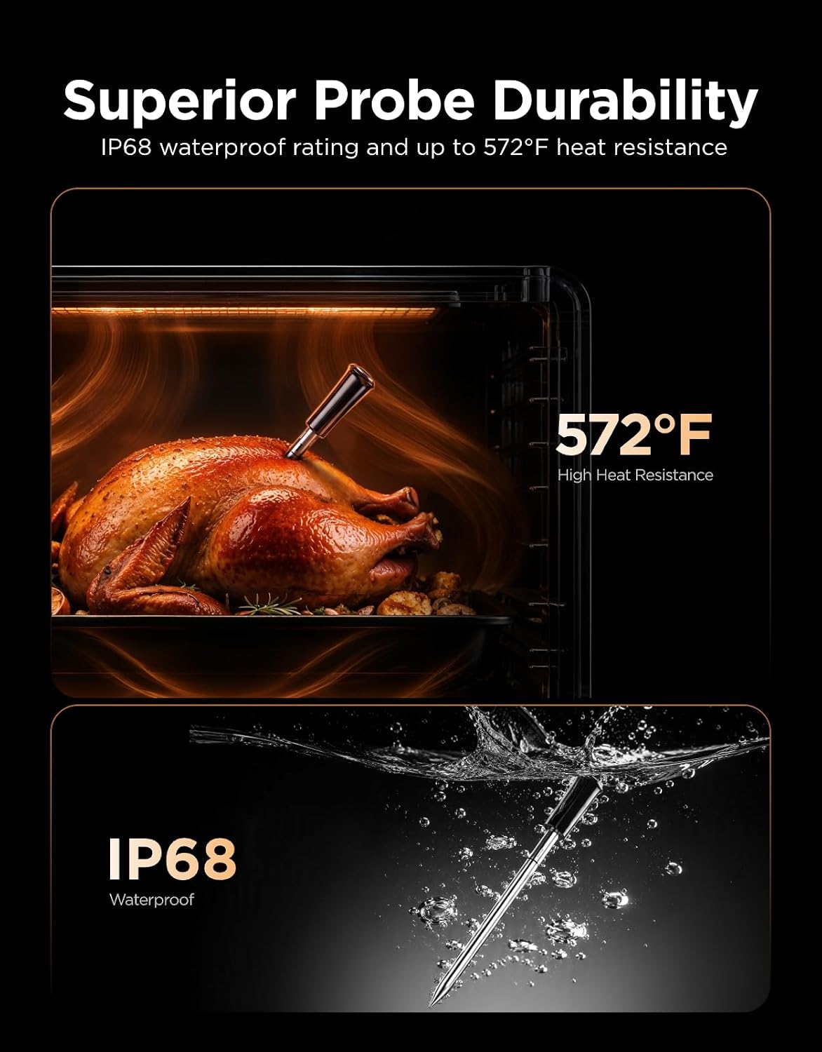 Detalle 1 de GoveeLife Wireless Meat Thermometer