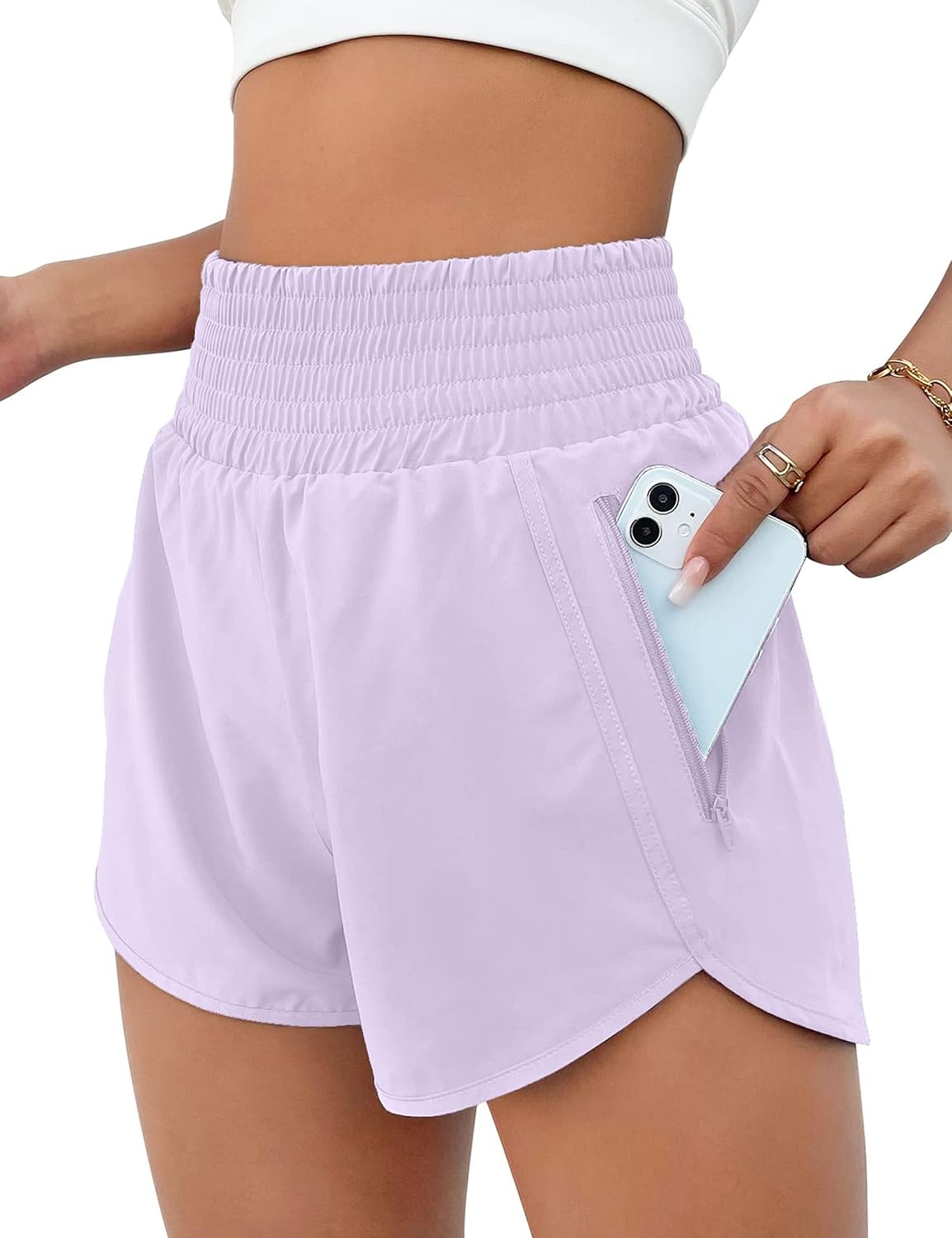 Detalle de BMJL Women's 2.5-Inch Athletic Shorts