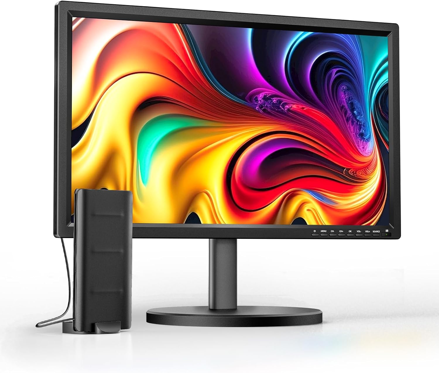 Detalle de Desobry New Upgrades 22 Inch Small TV 1080P with DVB-T2 Tuner