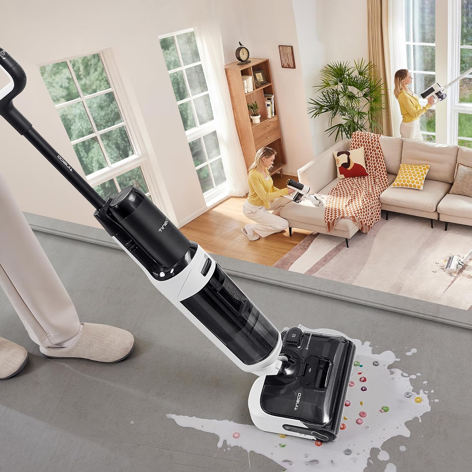 Thumbnail 2 de Tineco Floor ONE Switch S6 Stretch 65min Wet Dry Vacuum 🧹