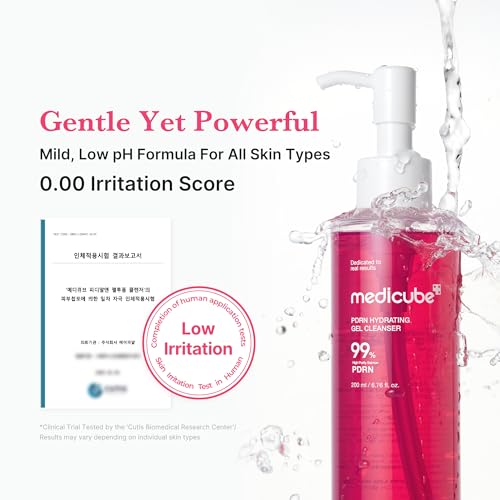 Detalle de medicube PDRN Jelly to Foam Cleanser – Gentle Low pH Hydrating Cleanser